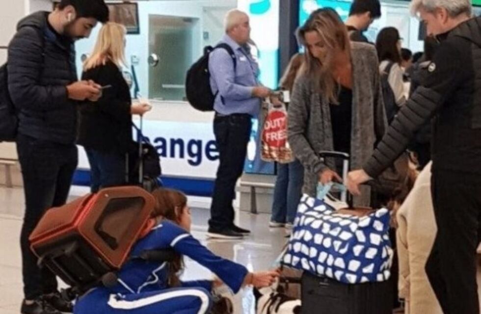 Facundo Moyano y Calu Rivero, muy cerca en Uruguay