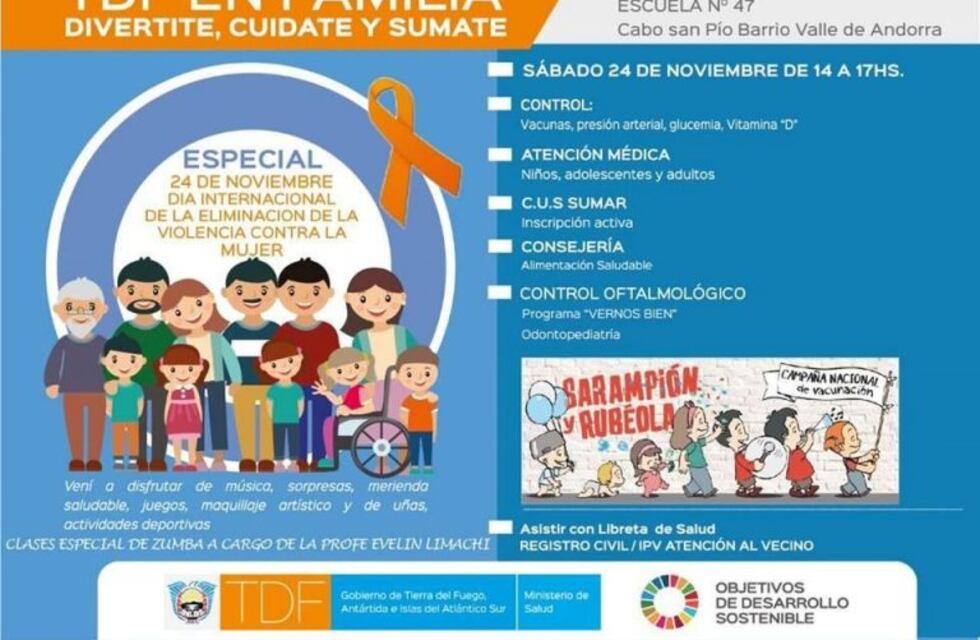 Este sábado el TDF en familia llega simultáneamente a Ushuaia y Río Grande