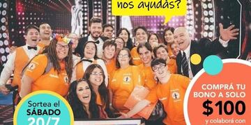 Rifa solidaria en el Albergo Ético