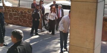CFK en Retiro.