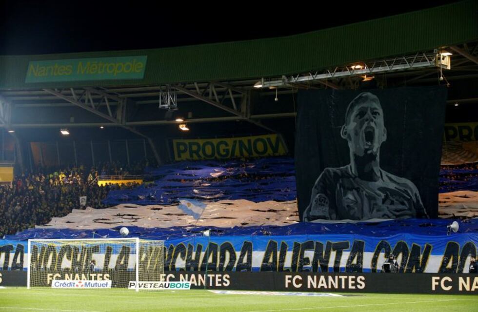 El emotivo homenaje del Nantes a Emiliano Sala