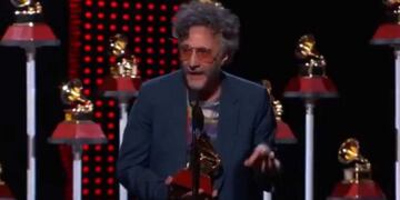 Al subir a recibir el premio, Paéz hizo referencia a América\u002E