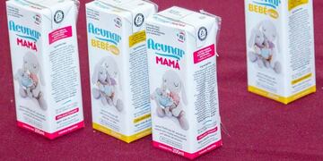 Santa Fe presentó la leche Acunar\u002E (Twitter)