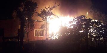 Lo detuvieron por prender fuego la casa de su hermana