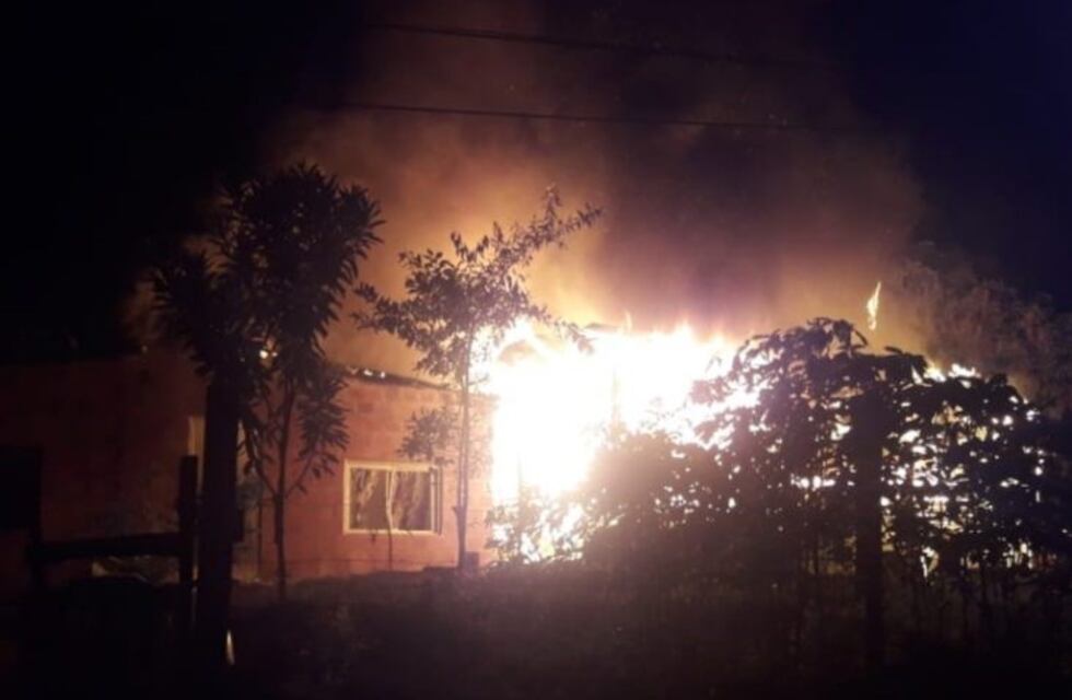Prendió fuego la casa de su hermana luego de una discusión