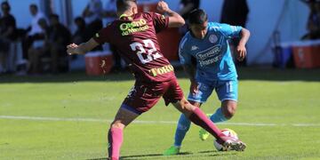 Diminuto pero encarador\u002E Con unos pocos partidos, Techera le gustó a los hinchas por su estilo\u002E