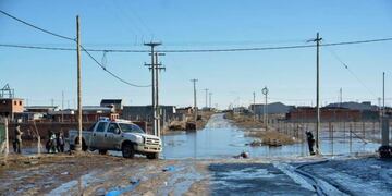 Numerosos barrios complicados por las condiciones climáticas