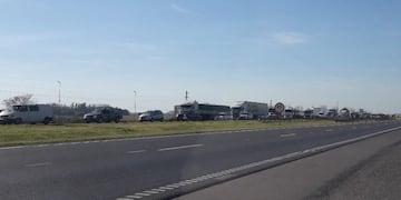 El día anterior hubo demoras importantes sobre el corredor que conecta a la ciudad con Capital Federal\u002E (@arielferreteria)