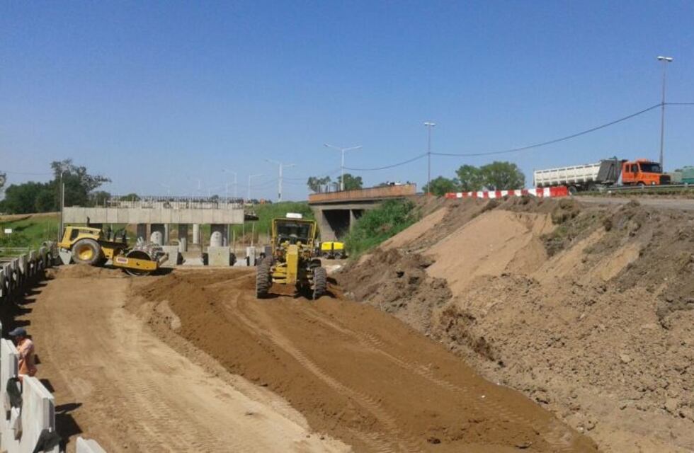 Las lluvias complicaron el trabajo en Circunvalación y el fin de obra recién sería en julio
