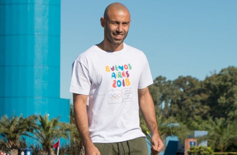 Javier Mascherano es el nuevo embajador de Juegos de la Juventud Buenos Aires 2018