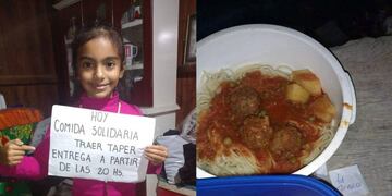 La familia Herrera alimenta a sus vecinos