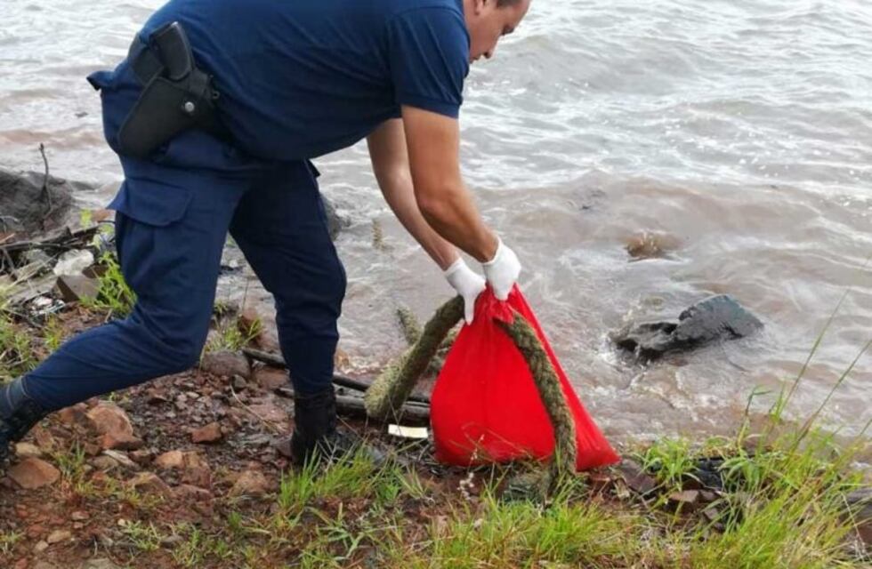 Encontraron una pierna flotando en la costa del río Paraná
