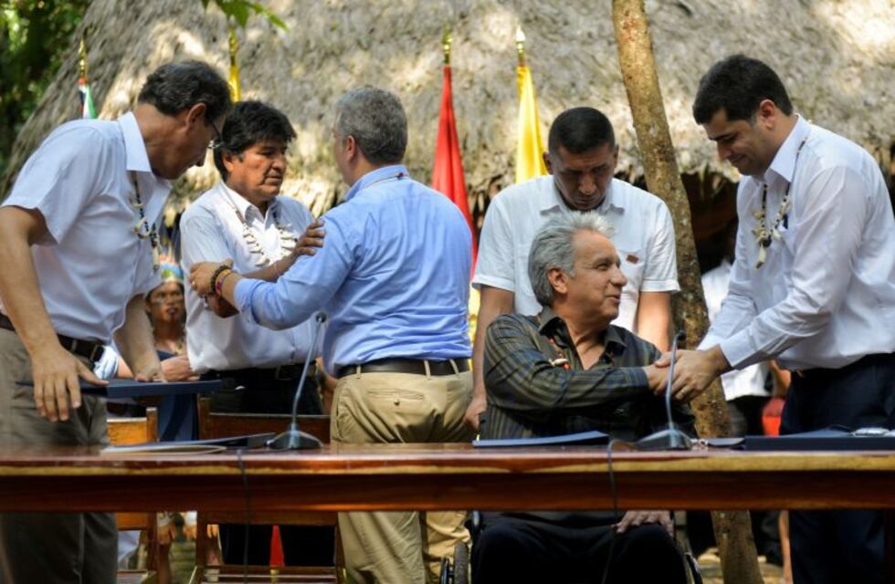 Siete países firman un pacto para la preservación del Amazonas
