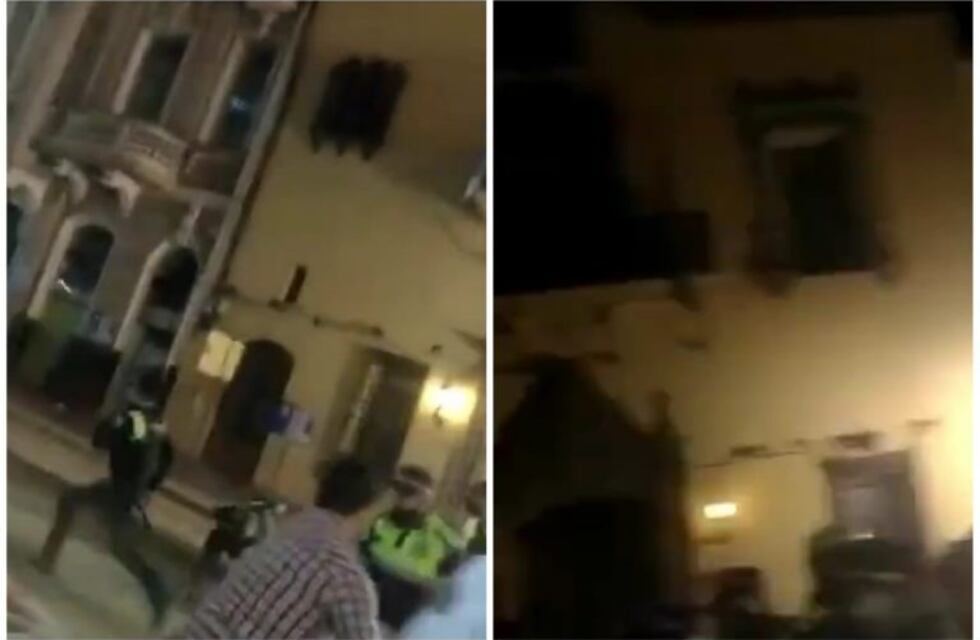 Incidentes con productores frente a Casa de Gobierno