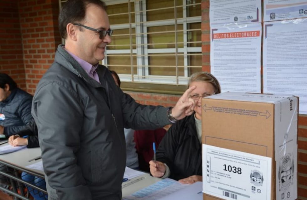 Sartori destacó la tranquilidad con la que se realizó el comicio