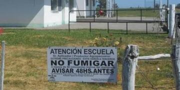 Los aplicadores se habían retirado a unos 200 metros de distancia\u002E (Facebook)