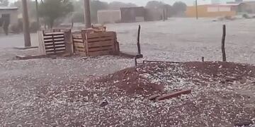 Granizo en La Calera\u002E