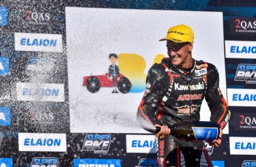 Luciano Ribodino competirá en el Súper Bike Latino
