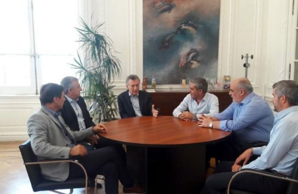 Colombi se reunió con el presidente Mauricio Macri