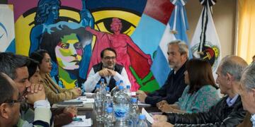 Reunión en el Concejo Deliberante de San Salvador de Jujuy