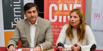 De la presentación participaron Fernando Favaro y Emilia Subiza\u002E