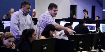 Guillermo Montenegro en el COM (Fuente; Prensa MGP)
