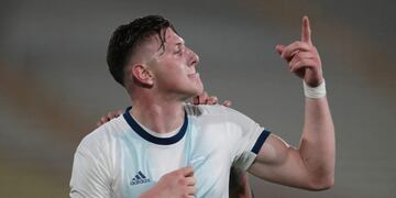 Adolfo Gaich, una opción para la delantera del Real Betis de España