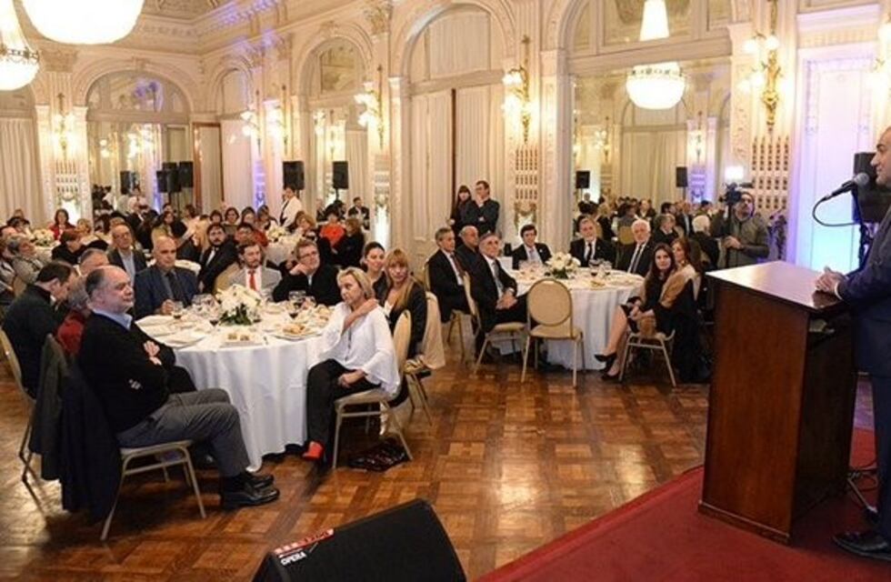 Manzur participó de los festejos por los 80 años de Filosofía y Letras