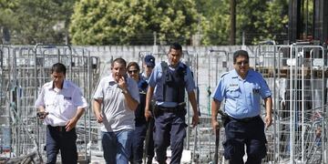 Acuartelamiento policial en 2013\u002E