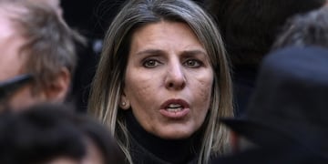 La jueza federal Sandra Arroyo Salgado, exesposa de Alberto Nisman\u002E / AFP PHOTO / JUAN MABROMATA