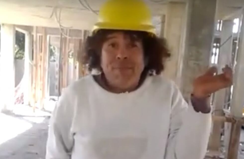 Viral: el albañil que imita a La Mona y es furor en redes sociales