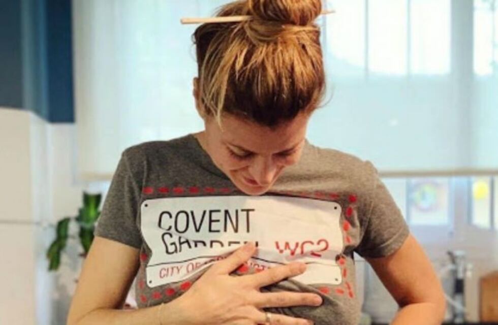 Las tiernas fotos de Ema, la hija de Eugenia Tobal: "Pensar que así estaba en la panza"