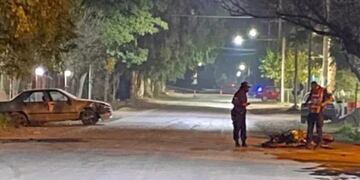 Hugo Nievas, el motociclista accidentado\u002E