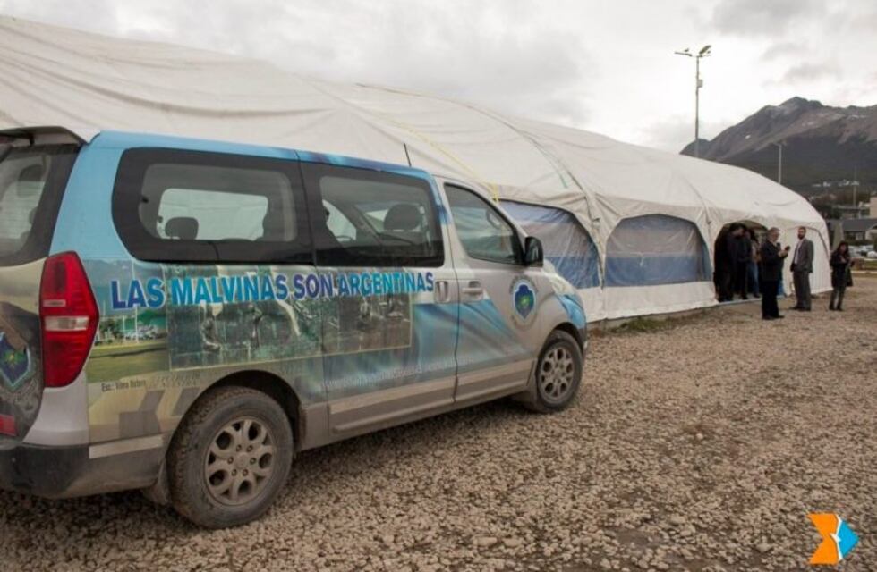 Se inauguró la carpa del Centro de Excombatientes Ushuaia