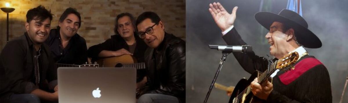 Un sábado a puro folclore: Los Nocheros y el Chaqueño en conciertos virtuales