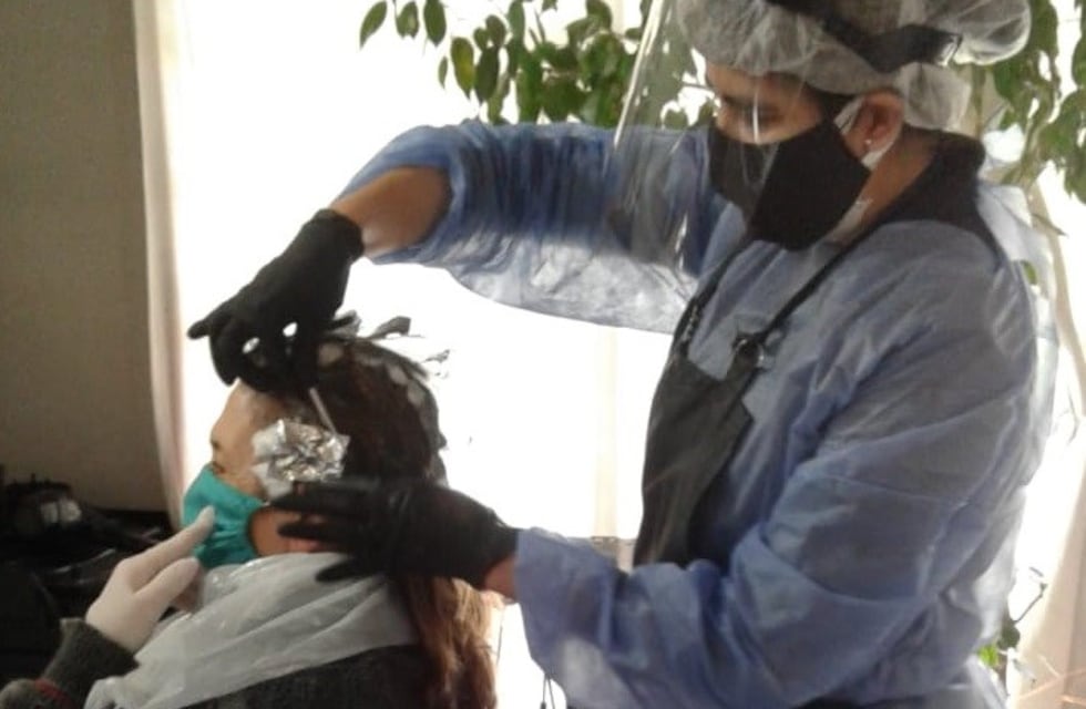 Sostener la Pyme en medio de la pandemia: la historia de una peluquería platense