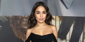 FILE - In this Feb\u002E 20, 2020, file photo, Vanessa Hudgens attends the Broadway opening night of \