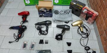 Detuvieron a un menor de 14 años por el robo a una peluquería