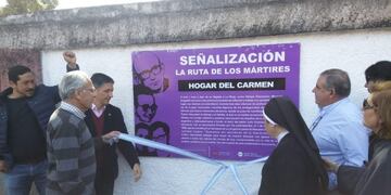 Se concreto la 5° señalización de la Ruta de los Mártires