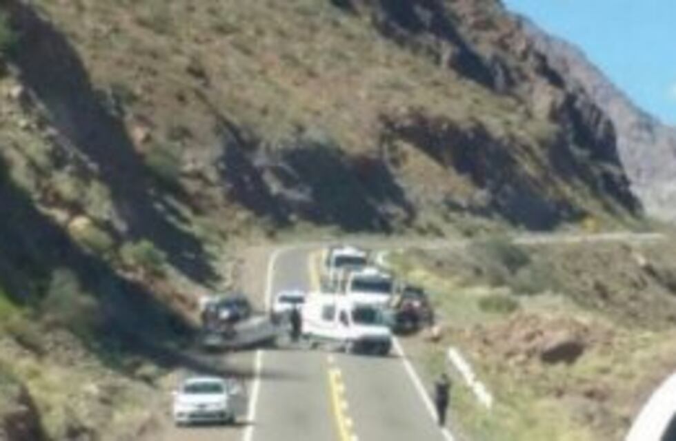 Accidente en Uspallata, vuelco y cuatro heridos