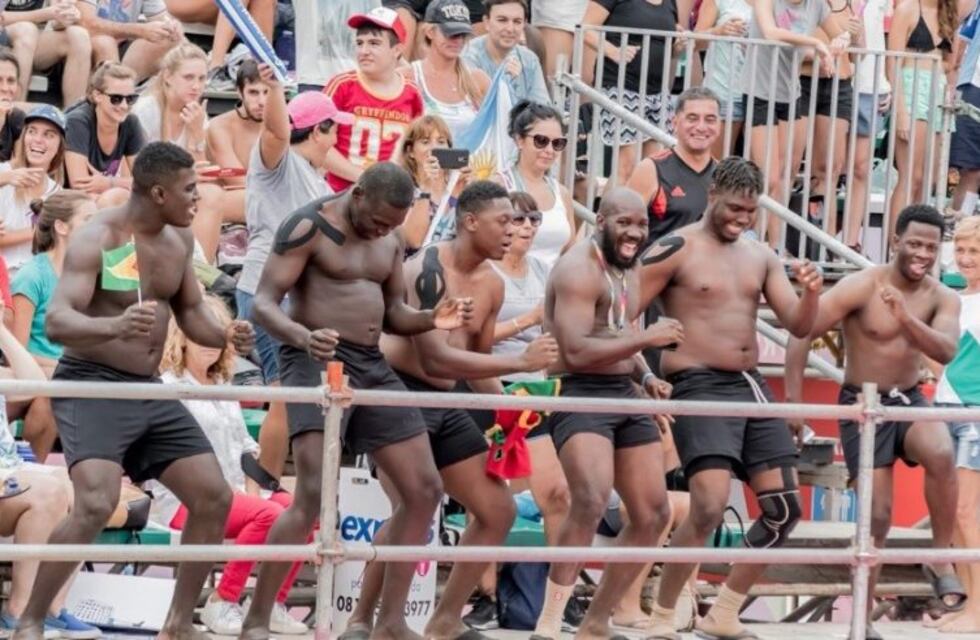 El ritmo de los guyanos y el baile de la mascota, las perlitas del tercer día de los Juegos de Playa