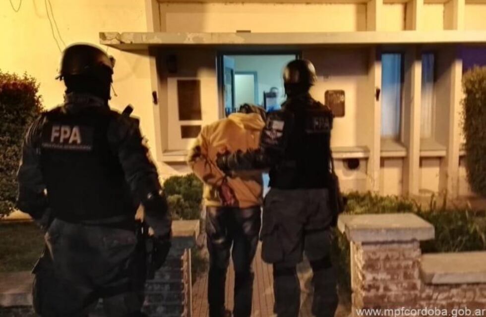 Detienen al "cabecilla" de una banda de narcomenudeo en Bell Ville