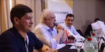 Desde Nación, el ministro Ginés González García (centro) anunció medidas de prevención\u002E