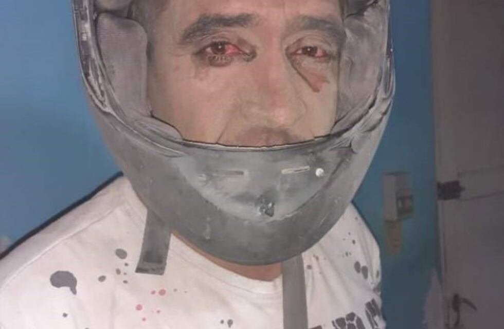 Un sanjuanino se convirtió en meme en pleno ventarrón navideño