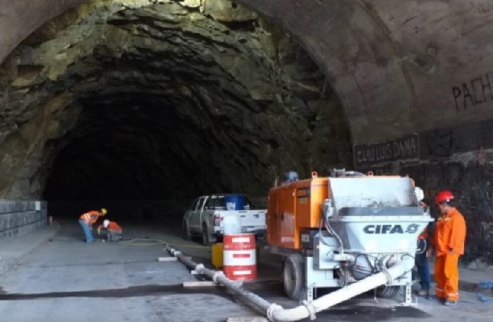 Desviarán el tránsito en el túnel 1 de la Ruta 82