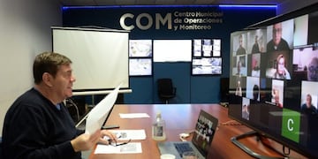 La reflexión de Guillermo Montenegro sobre San Martín y el tapabocas (Foto: Twitter Guillermo Montenegro)