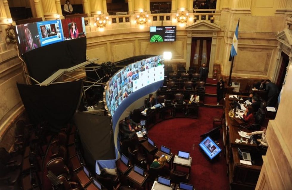 Tras un siglo y medio, el Congreso sesionó fuera de su edificio y por internet