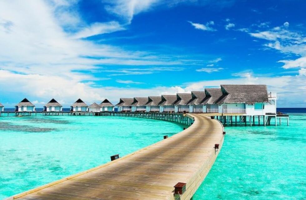 “El sueño del pibe”: juega al fútbol en las Islas Maldivas, disfruta de un paisaje increíble y cobra en dólares