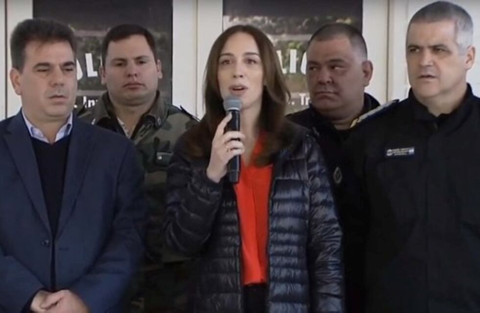 María Eugenia Vidal anunció cambios en la Policía Bonaerense en La Matanza