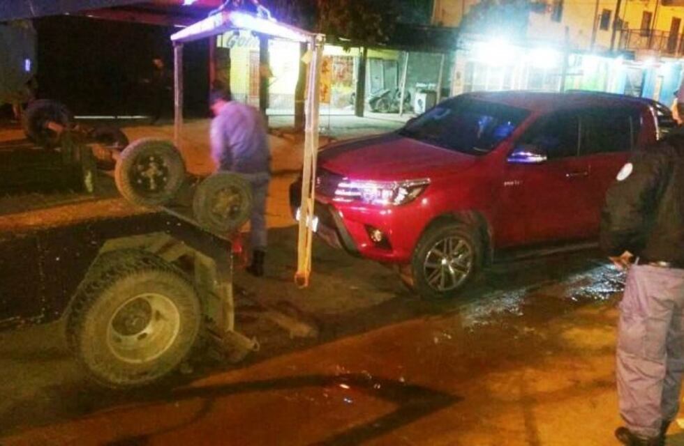 Día de furia: una mujer fue detenida por embestir un control policial